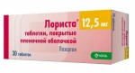 Лориста, таблетки покрытые пленочной оболочкой 12.5 мг 30 шт