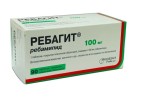 Ребагит, таблетки покрытые пленочной оболочкой 100 мг 90 шт