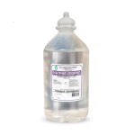 Натрия хлорид, раствор для инфузий 0.9% 500 мл 1 шт бутылки