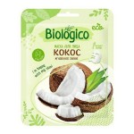 Маска для лица, Biologico (Биолоджико) 22 г 1 шт Кокос Мгновенное сияние