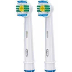 Насадка для электрической зубной щетки, oral-b (Орал-би) 2 шт арт. ЕВ18 3D Уайт отбеливающие