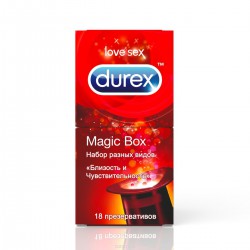 Набор, Durex (Дюрекс) 18 шт презервативы близость и чувствительность