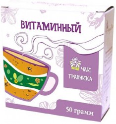 Чайный напиток (травяной сбор), 50 г №1 Чаи Травника Витаминный